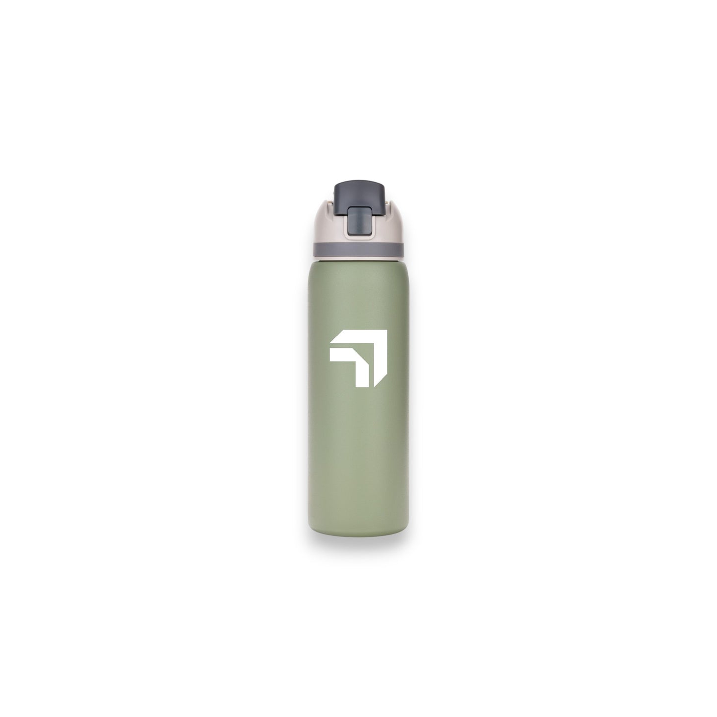 27oz Three-Toned Stainless Steel Straw Bottle