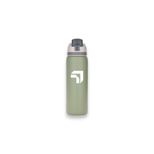 27oz Three-Toned Stainless Steel Straw Bottle