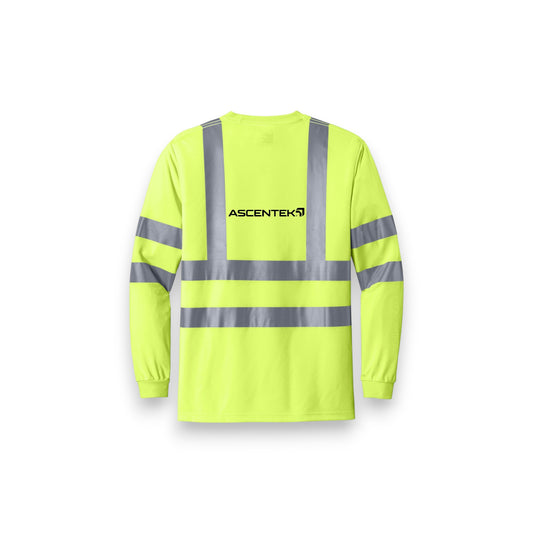 CornerStone ANSI 107 Class 3 Long Sleeve Snag-Resistant Reflective T-Shirt
