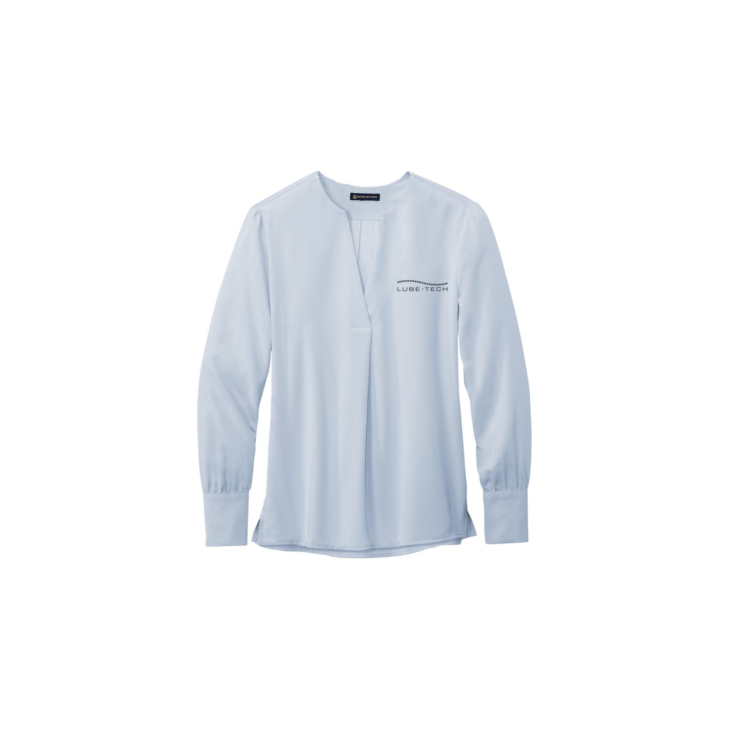 Brooks Brothers Women's Open-Neck Satin Blouse