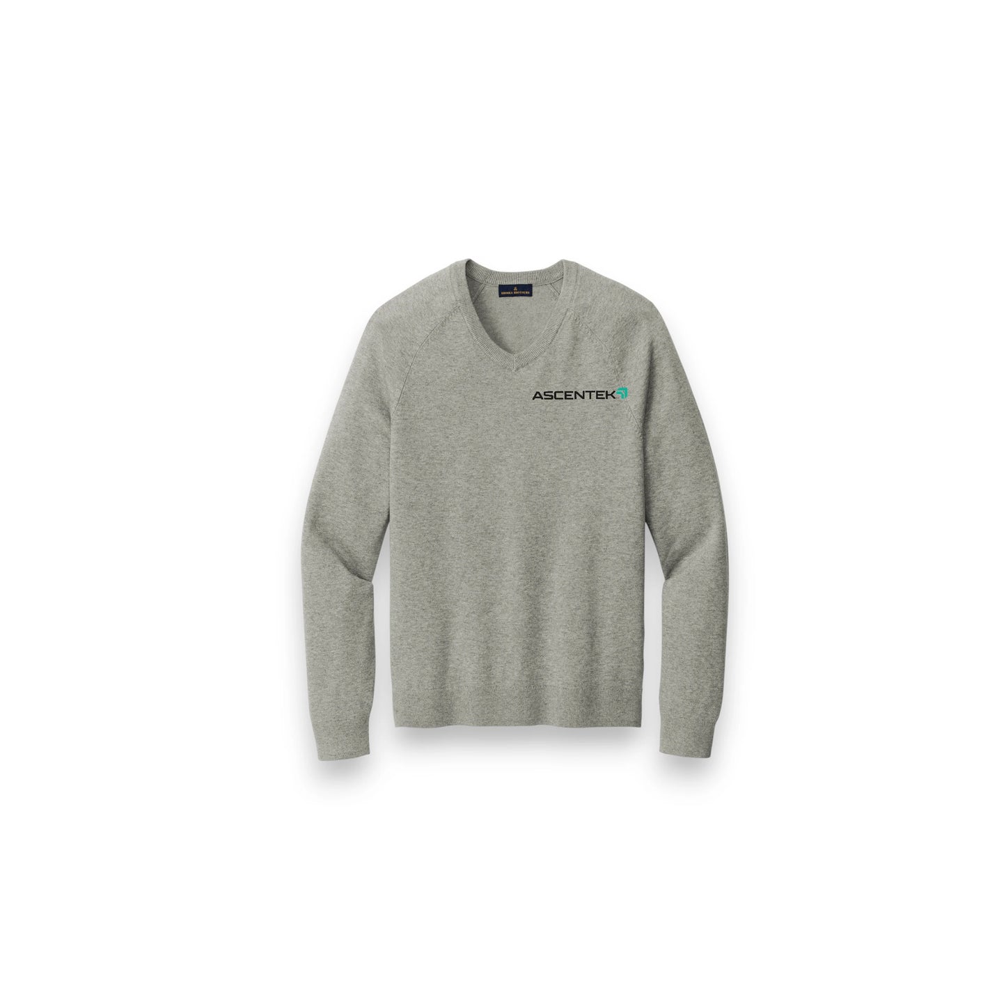 Brooks Brothers Cotton Stretch V-Neck Sweater