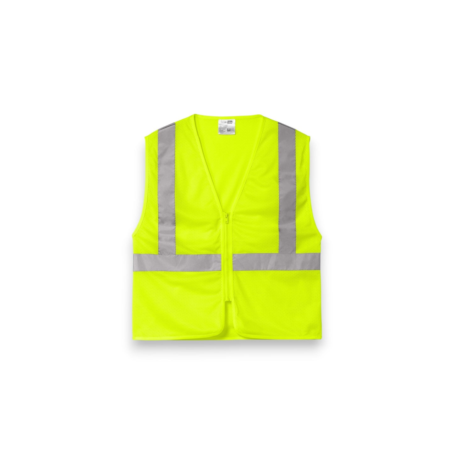 CornerStone ANSI 107 Class 2 Economy Mesh Zippered Vest