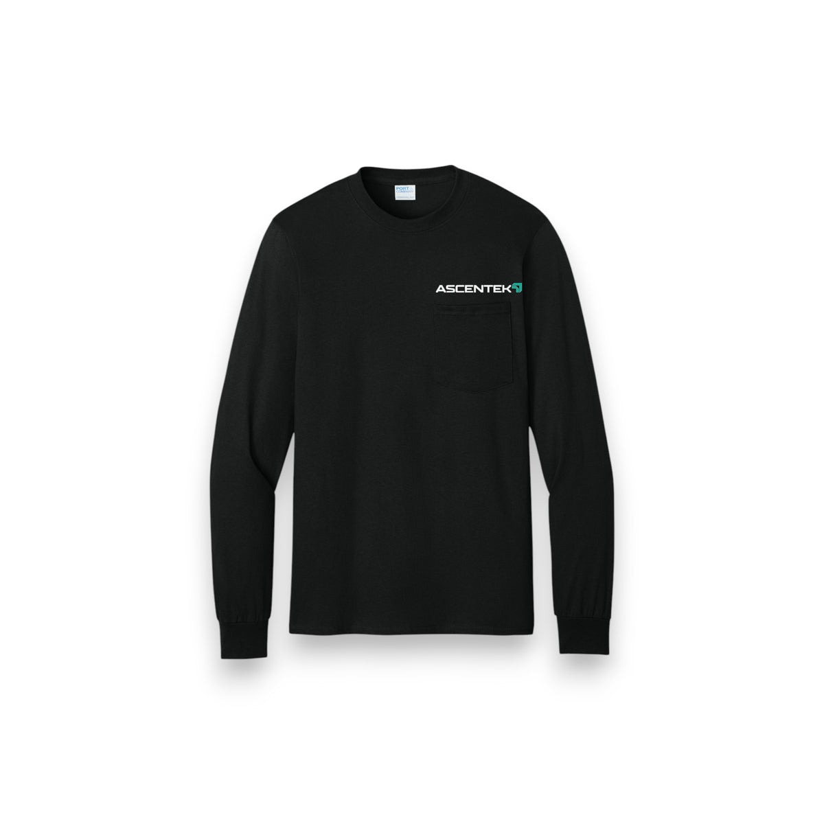 Port & Co® Tall Long Sleeve Essential Pocket Tee