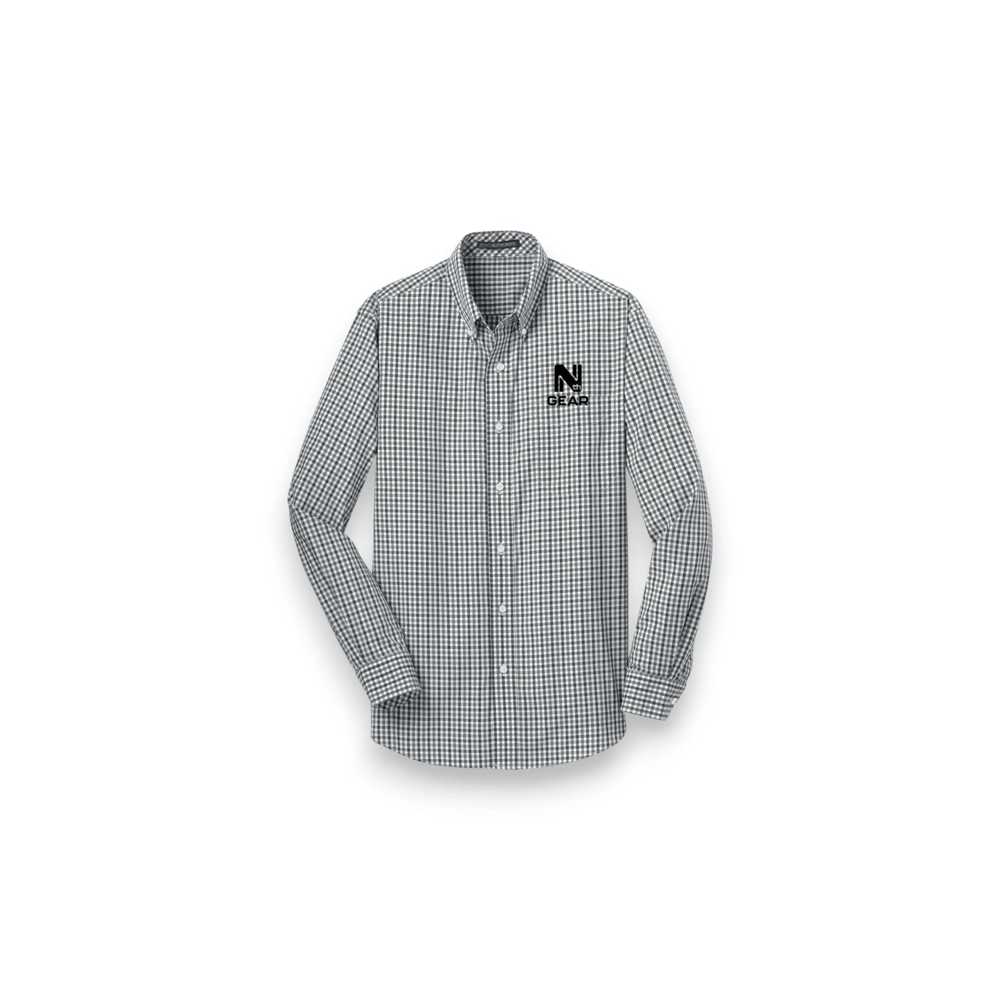 Port Authority Long Sleeve Gingham Easy Care Shirt