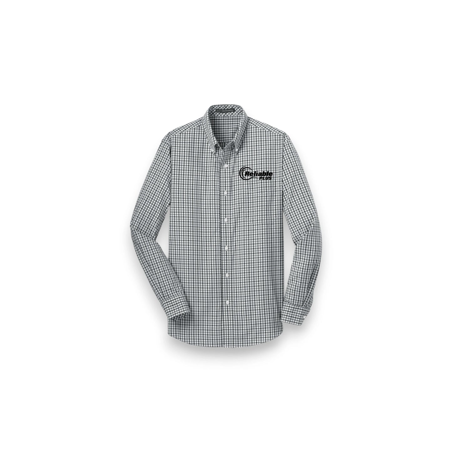Port Authority Long Sleeve Gingham Easy Care Shirt